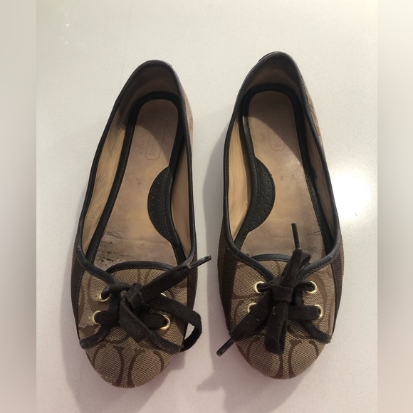 Coach “Janelle” Ballerina Flats - Picture 6 of 10